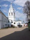 Шатровая колокольня, примыкающая к Благовещенской церкви. Переславль-Залесский